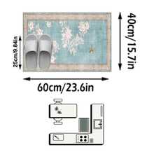 1件地板墊/地毯（地毯、區域地毯、浴室墊、浴室地毯、門墊、走廊地毯、走廊地毯），輕奢美學油畫藝術 - 淺色清新花鳥圖案 - 走廊地毯、浴室、廚房、門口、入口、走廊、床邊、客廳、臥室等）+ 全季節柔軟可水洗地毯，家居裝飾 - 彩色 - 查看 17