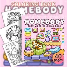 40 Pages - 200gsm, A Soothing Coloring Book Suitable For Home Use, Containing Various Themes In Fresh Cartoon Style, Adorable Pets, Domestic Scenes And Calming Patterns. Detailed Line Drawings With Expressive Illustrations, Ideal For Stress Relief And Relaxation, Also A Great Choice For Parent-Child Interaction. An Excellent Gift For Girls, Especially Suitable For Valentine's Day Or New Year. - Homebody - View 3