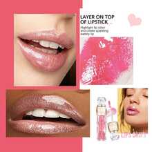 Una barra de labios brillante que proporciona un brillo hidratante, color duradero y cobertura total para todos los tonos de piel. Disponible en tonos baya y combinados, apta para todo tipo de piel, ofrece hidratación y un efecto voluminizador. Perfecta para viajes, trabajo y vacaciones. ¡Un éxito total! - Multicolor - Ver 7