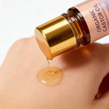 50ml Organic Cold Pressed Castor Oil Kit, Hexane Free With Applicator Brush, Boosts Eyelash & Eyebrow Growth - 軍綠色 - 查看 4