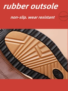 Women's Fashion Versatile Snow Boots, Thermal Lined Ankle Boots, Winter Boots, Christmas Gift - Red - View 5