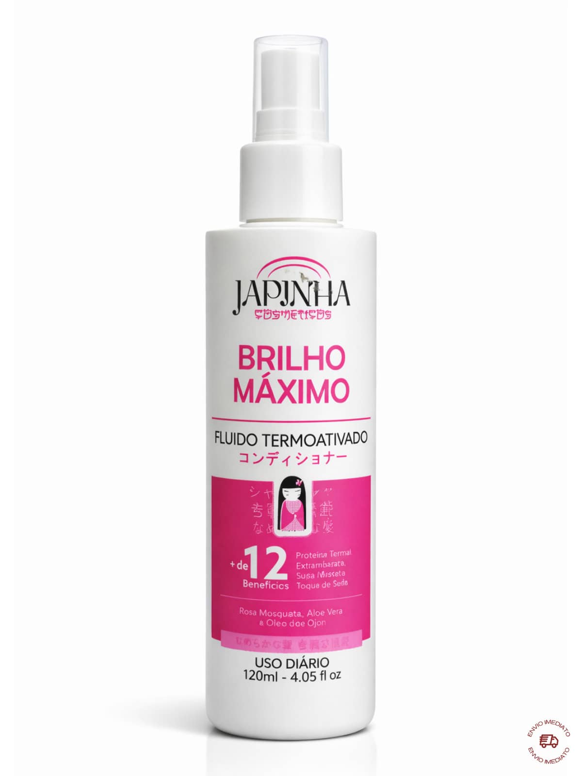 Protetor Térmico Liso Máximo 120ml Original! - Japinha - Visão 1