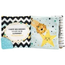Soft Cloth Children's Book With Silicone Teether For Babies - All Books - SHINE, SHINE - View 2