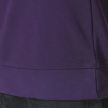 Adidas HRTG TNS G C Letter Embroidered Logo Terry Fleece Crewneck Long Sleeve Sweatshirt Men's Purple - Purple - View 5