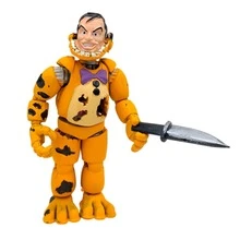 Five Nights At Freddys Figura Springtrap Articulado/luz - Naranja - Ver 6