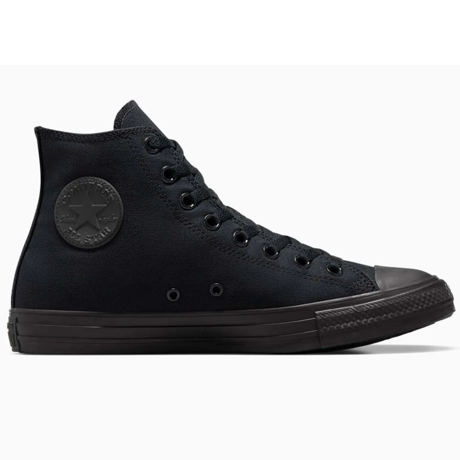 Converse Chuck Taylor All Star High Top Unisex Sneakers - Classic Black Canvas Shoes For Men & Women, Iconic Retro Athletic Sneakers | M95039C - màu đen - Xem 1