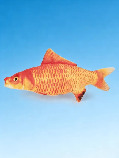 Interaktywna pluszowa zabawka w kształcie ryby, poduszka dla kota, idealna na prezent dla dziecka, dziewczynki, chłopca, na Dzień Dziecka, urodziny, jako upominek na imprezę