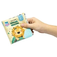 Soft Cloth Children's Book With Silicone Teether For Babies - All Books - SHINE, SHINE - View 5