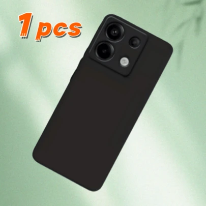 黑色TPU材质单件手机壳，兼容Note 14 Pro+ 5G/Note 14 Pro 5G/4G/Note 14 5G/4G/Note 13 Pro+/Note 13R/Note 13 Pro+/Note 13 Pro 5G/Poco X6 5G/Note 13 Pro 5G/Note 13 Pro 4G/Poco M6 Pro 4G/Note 13 Pro 4G/Note 13 Pro/Note 13 5G/Note 13 4G/Note 12T Pro/Note 12 Pro+ 5G