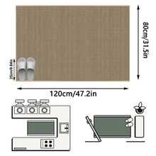 1pc Rug/Carpet/Area Rug/Bath Mat/Bath Rug/Door Mat/Runner/Runner Rug, Classic Distressed Moroccan Minimalist Solid Color Diamond Lattice - Hallway Runner Carpet, Bathroom, Kitchen, Doorway, Entrance, Hallway, Bedside, Living Room, Bedroom, Etc. + All-Season Soft Washable Rug, Home Decor - Multicolor - View 15