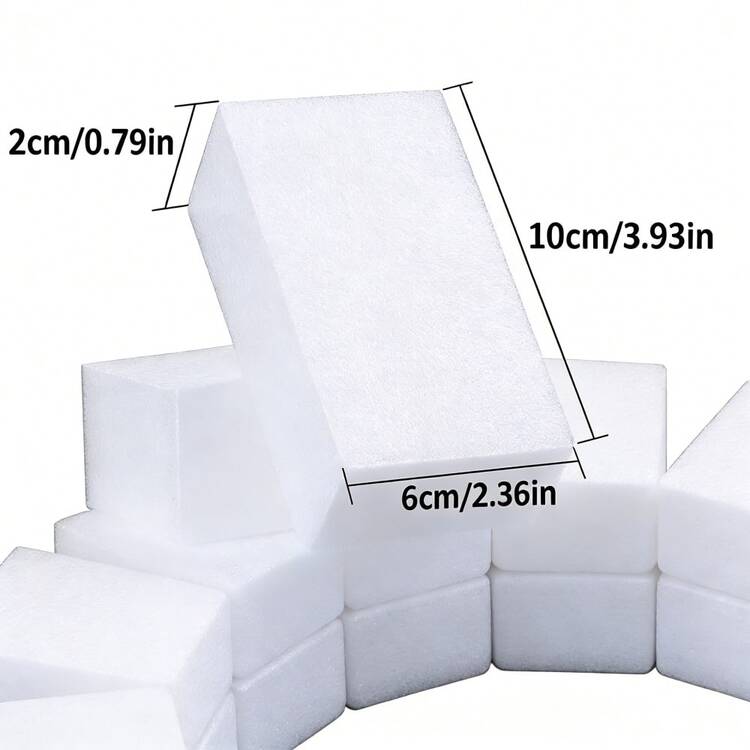 1pc Nano High Density Foam Cleaning Pad, Multi-Functional Magic Sponge Eraser, Kitchen Cleaning Scrubber For Dishes, Pots, Furniture, Bathroom, Tiles, Floors, Walls - No Cleaning Agent Needed, Removes Stubborn Stains, Household Essential Cleaning Tool, Dorm Cleaning Gift, Practical Home Accessory, Suitable For Home, Outdoor, Hotel, Restaurant, Birthday Gift, Gift For Family, Mother's Day Gift - A - View 4
