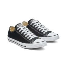 Converse Chuck Taylor All Star Low Top Unisex Sneakers -Black Canvas Shoes For Men & Women, Casual Sneakers | M9166C - 黑色 - 查看 5