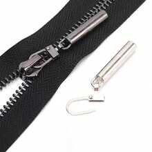 2/5/10Pcs Metal Zipper Pull Replacement - Detachable, Suitable For Sewing And Knitting Projects - Available In Bronze, Gold, Black - E-Mixed Color - View 9
