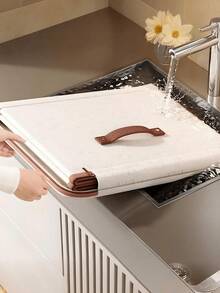 [Delivery Within 2-7 Days In The United States]1pc Dustproof Storage Box With Lid Large Capacity Foldable Clothes Storage Box Double Thickness Moisture-Proof Storage Box, Under-Bed Storage Collapsible Closet Organizer Container, Fabric Organizer Box With Handles, Decorative Storage Boxes With Lids For Organizing Clothes, Books, File, White, Medium Torage Bins With Zipper Lid, 25L Foldable Clothes Organizing Bins With PU Leather Handles, Breathable Cotton Linen Fabric Storage Box For Closet, Wardrobe (Washable) (Large 40 * 30 * 21cm) Perfect For Bedroom, Vanity Table, Closet, Gift For Girls, Women, Birthday, Christmas, Holiday Season, Festival Decor, Stylish Ideal Gift Basket Storage Organizer Bathroom Essentials House Essentials Cruise Essentials Travel Containers Bathroom Storage - Multicolor - View 11