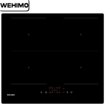 IsEasy Induction Hob, Induction Hob With 4 Cooking Zones, Power Booster, Touch Controls, Induction Hob With 4 Cooking Zones, 9 Power Levels, 60 Cm (6800 W) - EU C Type Plug(220-240V) - View 11