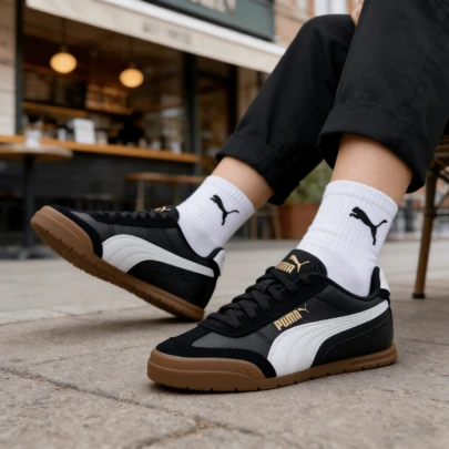  Men's And Women's Shoes: Men's Low-Top Casual Sneakers, Puma Super Turino, Everyday Commute, Outdoor Travel Shoes, Comfortable Sports And Casual Shoes, Thin Rubber Sole Sneakers, 402612-02