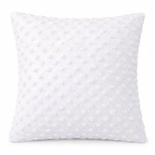 Luxury Soft Bubble Cushion Cover 45cm X 45cm. - 白色 - 查看 4