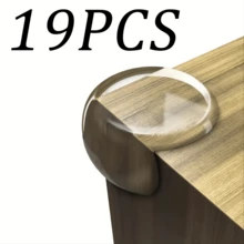 Protetores de canto para móveis (24/22/20/18/16/14/12/8/4 peças), almofadas para casa, ótima opção de presente para crianças. - Proteção de canto anticolisão - Ver 20