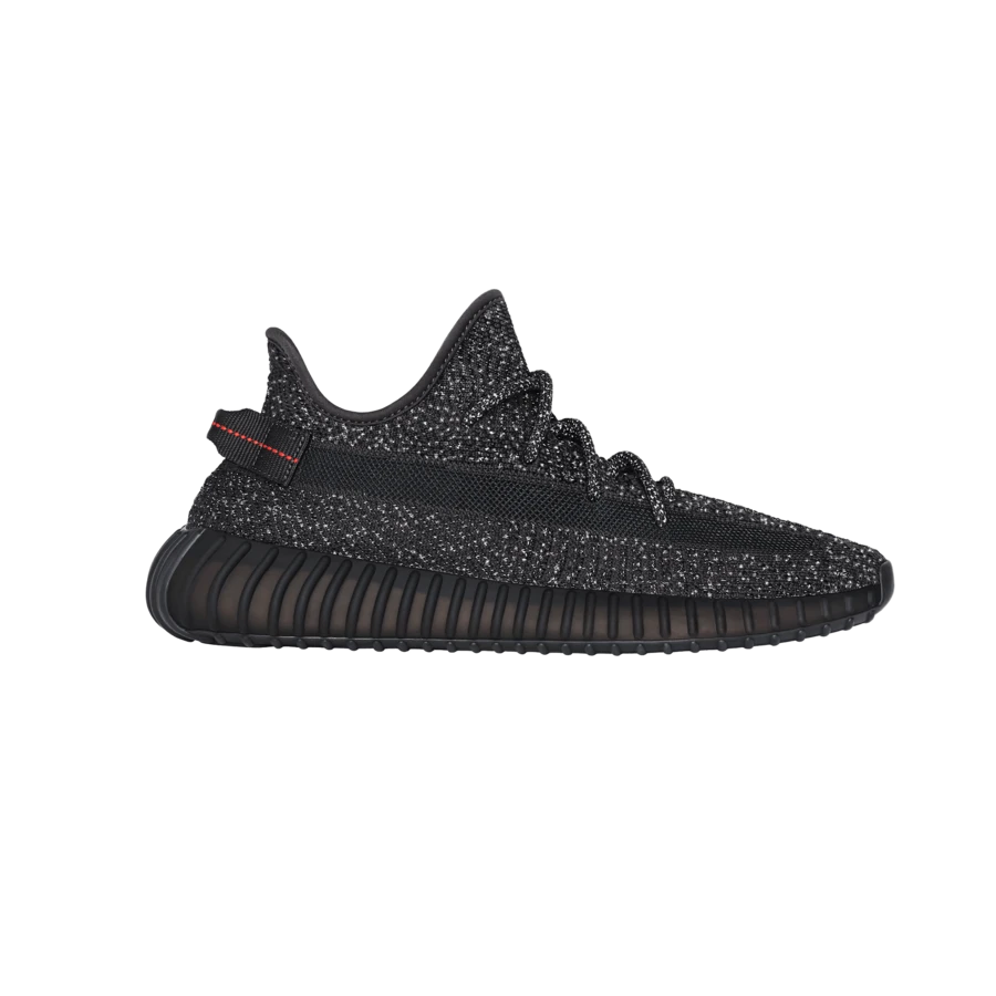 Adidas 阿迪达斯 YEEZY BOOST 350 V2 经典款运动鞋 - 黑色 - 查看 1