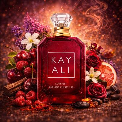 KAYALI LOVEFEST BURNING CHERRY 48 100ML EDP UNISEX BURNING CHERRY PRALINE