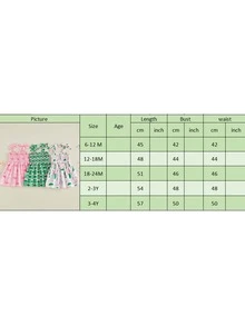 Vestido de golf para niña pequeña con lazos, sin mangas, fruncido, línea A, vestido de princesa de verano - Verde - Ver 8