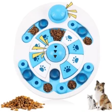 Grippy Slow Feed Dog Bowl With Squeaky Toy Center, Interactive Anti-Slip Slow Feeder Bowl For Fast Eaters, Fun Puzzle Feeder For Boredom & Anxiety Relief, Healthy Digestion Pet Feeding Bowl For Small Medium Large Dogs & Multi-Dog Homes - Multicolor - View 6