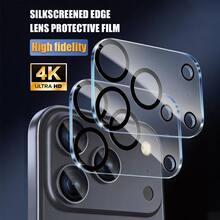 2 paquetes de protector de vidrio templado HD claro de 9H compatible con iPhone 17 Pro Max/17 Pro/17 Air/17/16 Pro Max/15 Pro Max/14 Pro Max/13 Pro Max/12 Pro Max/11 Pro Max, cobertura completa de la lente, a prueba de roturas, anti-arañazos, anti-huellas dactilares, sin interferencia en la toma nocturna, compatible con funda - transparente - Ver 31