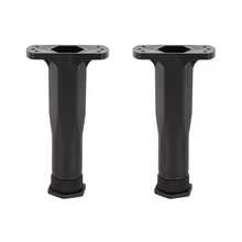 2/4 piezas Elevadores ajustables para cama, rango de altura de 6.3-11 pulgadas, ajuste universal para camas Queen y King, fácil instalación, sin necesidad de electricidad, soporte resistente - Multicolor - Ver 7