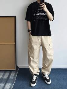 Converse ONE STAR 95 經典舒適復古薄底 防滑耐磨 低筒 板鞋 男女同款 黑色 - 黑色 - 查看 6