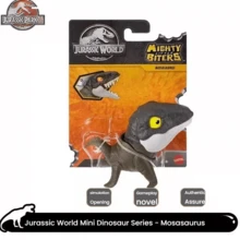Juguete de dedo coleccionable del dinosaurio Baryonyx en miniatura de Mattel, modelo realista para niños - Serie Mini Dinosaurio - Mosasaurus - Ver 2