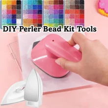 Mini Light Coral Fuse Beads Picking Tray Kit Fuse Bead Single Needle Tweezer Plastic Beads Sorting Tools For Crafting Jewelry Bracelet - Multicolor - View 6