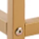 107 cm (42 Zoll), Glas, 2-stuff, Golden