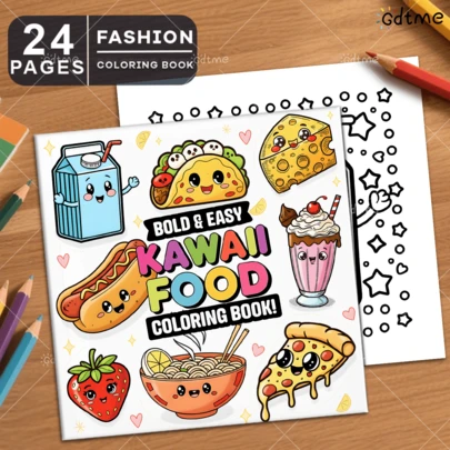 GDTME This Brand-New And Fashionable Adult Luxury Coloring Book Is Designed To Help People Relax And Find Peace. The 2025 Edition Features Thick Pages With A Pearlescent Effect, Making It Suitable For Room Decoration. It Makes An Excellent Gift For Loved Ones, Friends, Colleagues, And Family Members, And Is Perfect For Occasions Such As Valentine's Day, New Year, Birthdays, And Ramadan.