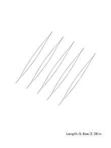 Stainless Steel Beading Needles, Openable, Quick Beading, Suitable For DIY Jewelry Making Tools - Silver - View 10