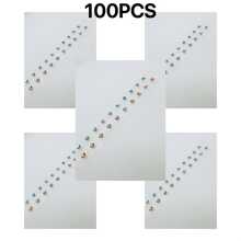 Perlas de acupresión para la oreja, la terapia de masaje de acupresión para la oreja ayuda a relajar el Body y la mente, aliviar el estrés, fácil de usar. - Multicolor - Ver 53