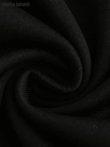 KID004|SUDADERA AFELPADA CUELLO REDONDO CON DISEÑO DE 3 CORAZONES ANIMAL PRINT IDEAL PARA EL FRÍO - Negro - Ver 7