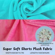 1pc Soft Plush Fabric Material, Suitable For Thanksgiving Decoration, DIY Handmade Home Textile, Applicable To Flannel - Multicolor - View 113