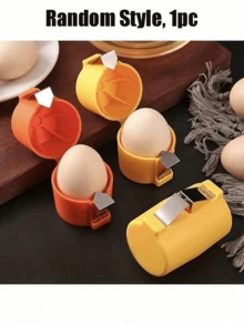 1 pieza Dispensador automático de huevos con rodamiento, caja de almacenamiento, estante de huevos de 4 niveles que ahorra espacio, capacidad para 28 huevos, estante de almacenamiento de huevos de plástico adecuado para refrigerador, encimera, gabinete de cocina - Multicolor - Ver 11