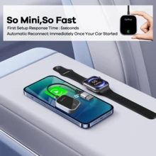 REMAX 无线 CarPlay 适配器，兼容 Apple CarPlay，轻松将有线 CarPlay 升级为无线 CarPlay，即时连接，自动重连，超迷你 CarPlay 适配器，兼容 iPhone，适用于内置 CarPlay 的汽车，超迷你尺寸汽车配件，超级实用的汽车用品 - KY-4111 - 查看 5