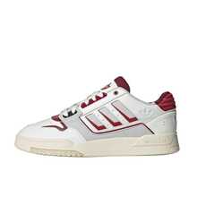 Adidas Originals Drop Step 2.0 Comfortable, Slip-Resistant, Low-Top Sneakers, Unisex, White - White - View 6