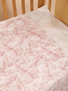 1pc Soft, Comfortable & Breathable Baby Swaddle Blanket With Printed Pattern, Oeko-Tex Certified - Multicolor - View 18