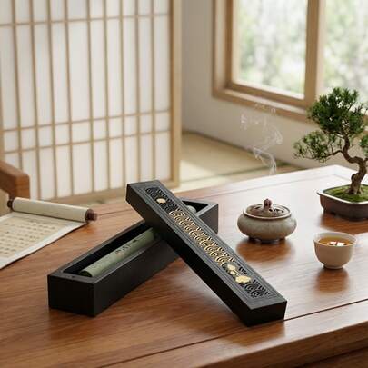 1PC Lotus Hollow Incense Holder, Multi-Functional Incense Stick Stand, Suitable For Parties, Weddings, Meditation, Essential Home Living Good, Recommended For Ramadan And Month Of Fasting