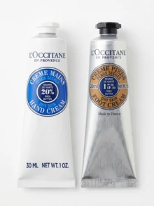 L'Occitane Bộ đôi dưỡng da tay và chân Shea Intensive Hnad & Foot Duo 2 món (Kem dưỡng da tay 30ml + Kem dưỡng da chân 30ml) 1oz/30ml*2 - Nhiều màu - Xem 2