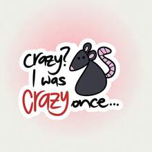 1pc/3pcs Black Frog Cloak "Was I Mad? I Once Was" Sticker - Polypropylene, Suitable For Car Rear Window, Laptop, And Water Bottle, Representing Life, Universe And Everything Stickers Scrapbook Supplies Scrapbooking - vinil - View 12