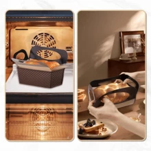 1/2/3/4/5pcs Reusable Silicone Bread Mats, Silicone Bread Pan Liners And Lifters, Easy To Use, Non-Stick And Easy To Clean Dough Transfer Baking Mats, Fit For 9x5 Inch Or 1.5 Lb Bread Pans, Baking Essential - Multicolor - View 12