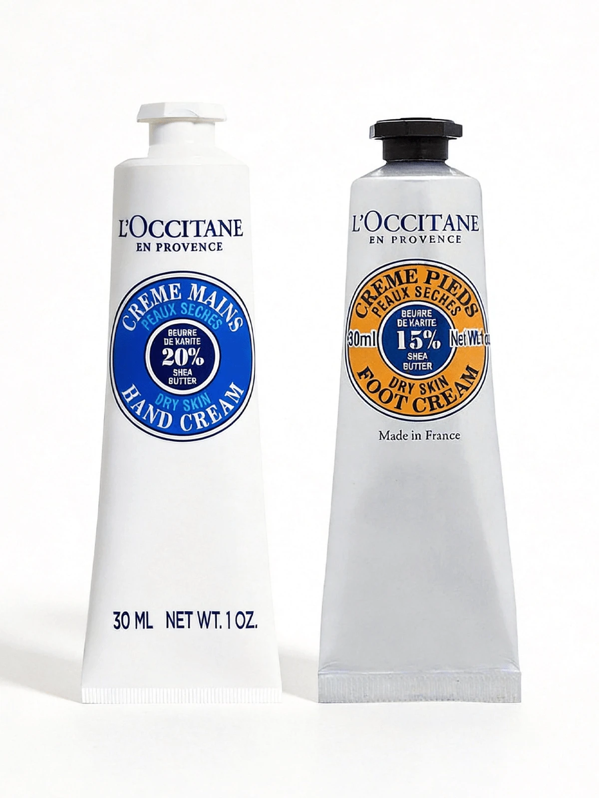 L'Occitane Bộ đôi dưỡng da tay và chân Shea Intensive Hnad & Foot Duo 2 món (Kem dưỡng da tay 30ml + Kem dưỡng da chân 30ml) 1oz/30ml*2 - Nhiều màu - Xem 1