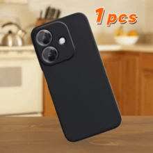 1 Piece Phone Case Cover Designed As Black TPU Protective Case Compatible With Find X8/Find X6/Find X5 Pro/Find X5 Lite/Find X5 5G/FIND X5/Find X3 Neo/Find X3 Lite/Find X3/Find X2 Pro/Find X2 Liteetc., Provides Precise Coverage And Protection, Ideal As Gifts For Birthday/Easter /Christmas/Family/Friends/Boy/Girl Presents - Black - View 1