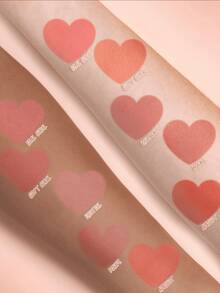 Pink Up Individual Blush Soft And Long-Lasting Matte Compact Blush For All Skin Types 4g - 01 Royal Coral - View 4