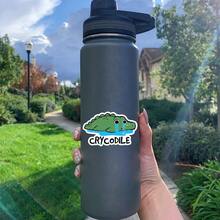 1pc/3pcs Crocodile, Rizz Vinyl Sticker - Polypropylene, Great For Car Bumpers, Laptops And Tumblers - Symbol Of Life, Universe And Everything School Supplies - Vinyl - View 7