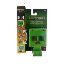 Mattel Minecraft 2-In-1 Flip-Over Collectible Character Model Toy With Flip Face Feature - Multicolor - View 8